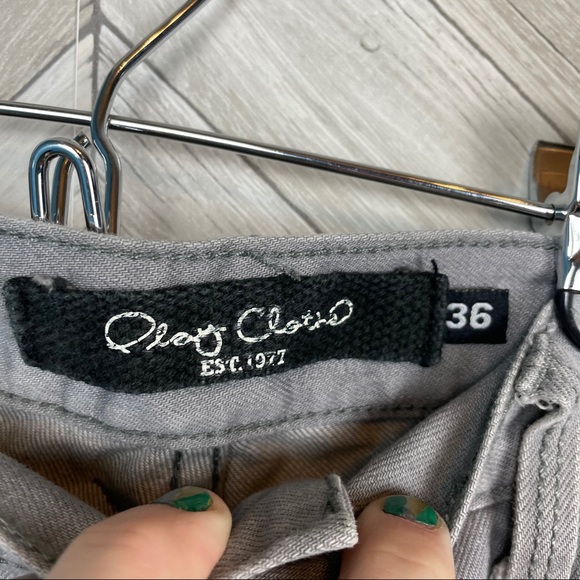 Play Cloths size 36 Grey button fly jeans straight - Picture 2 of 7